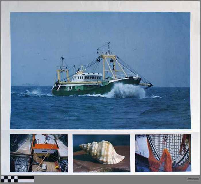 Fotoafdrukken van de Zeebrugse zeevisserij - Z.97
