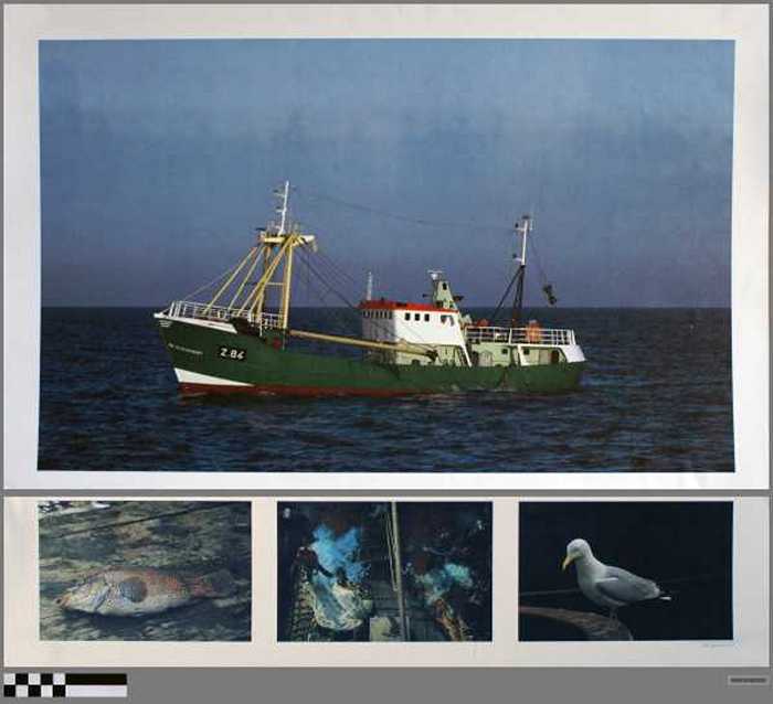 Fotoafdrukken van de Zeebrugse zeevisserij - Z.84