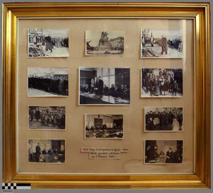 Vrije Visserijschool te Heist. Feest Gouden jubileum op 1 maart 1954. 1904-1954: