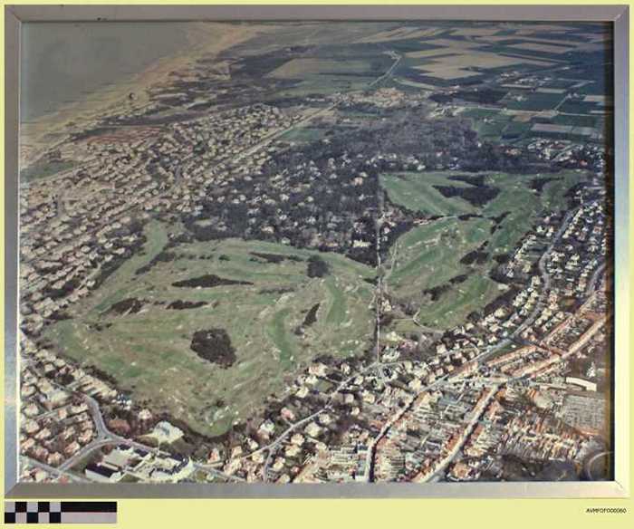 Panorama luchtfoto Knokke.