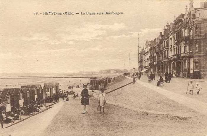 Heyst-sur-Mer - La Digue vers Duinbergen