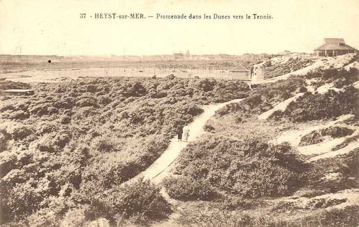 HeySt.sur-Mer, Promenade dans les Dunes vers le Tennis