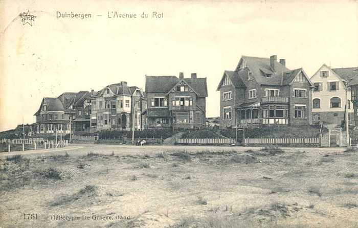 Duinbergen, L'Avenue du Roi