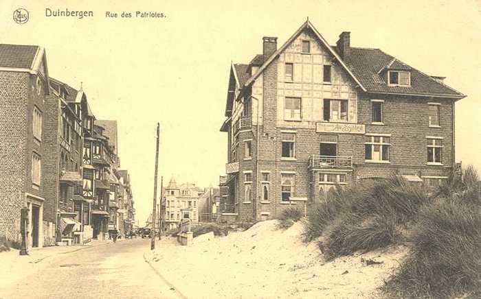 Duinbergen, Rue des Patriotes