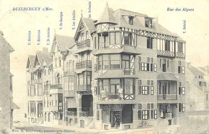 Duinbergen s/Mer, Rue des Algues