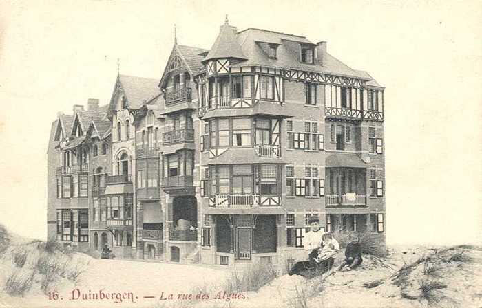 Duinbergen, La rue des Algues