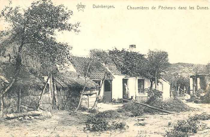 Duinbergen, Chaumières de Pêcheurs dans les Dunes