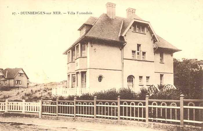 Duinbergen-sur-mer, Villa Farandole