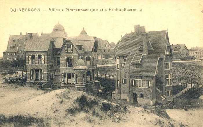 Duinbergen, Villas Pimpenpoentje et Hinkankooren