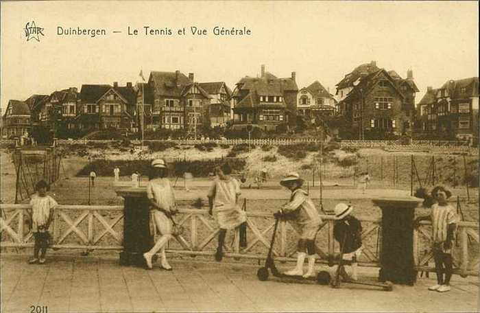 Duinbergen, Le Tennis et Vue Générale