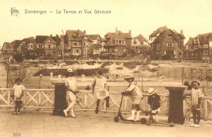 Duinbergen, Le tennis et Vue Générale