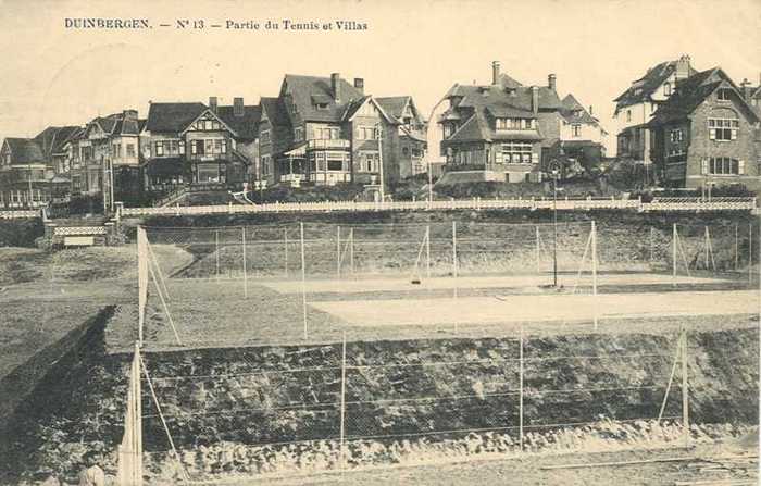 Duinbergen, Partie du Tennis et Villas