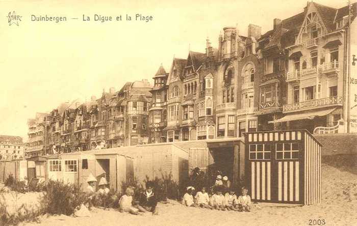 Duinbergen, La Digue et la Plage