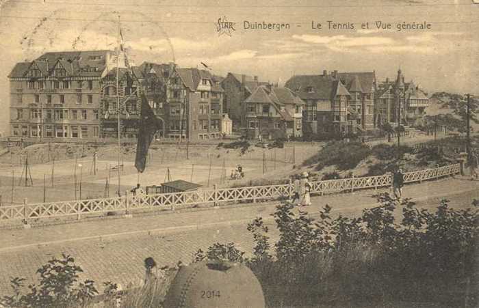 Duinbergen, Le Tennis et Vue générale