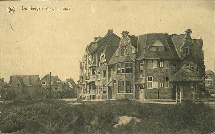 Duinbergen, Groupe de villas