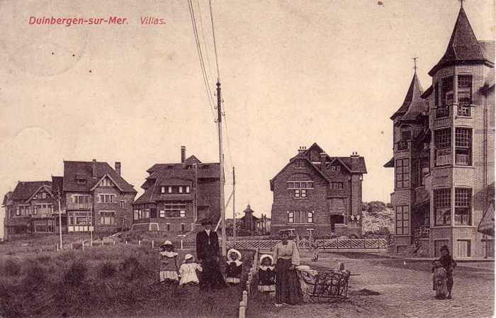 Duinbergen-sur-Mer, Villas