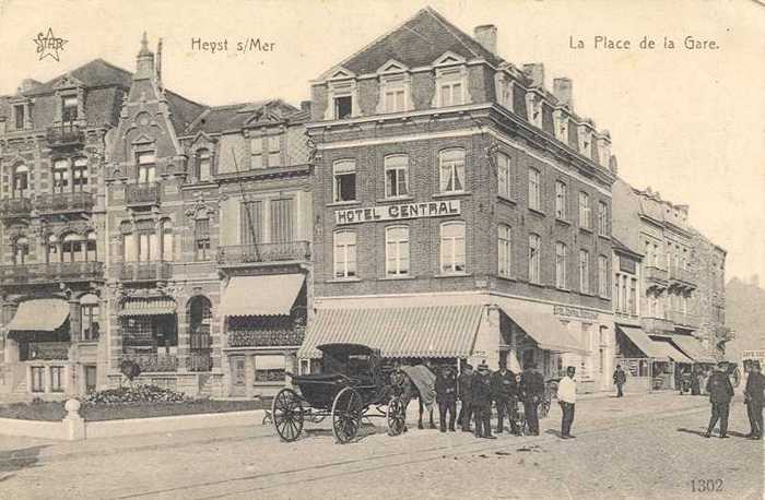 Heyst s/Mer - La Place de la Gare