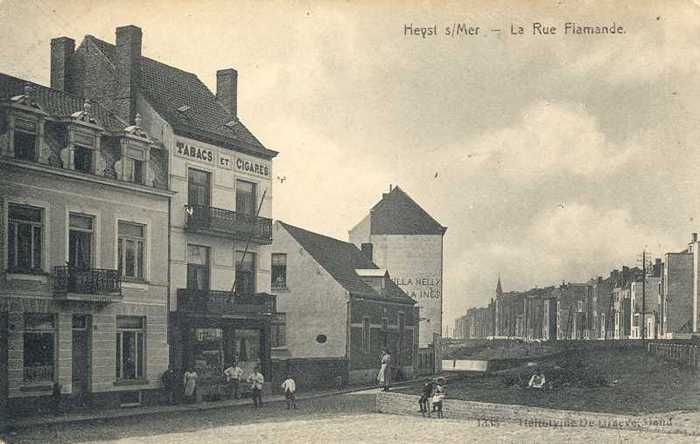 Heyst s/Mer - La Rue Flamande