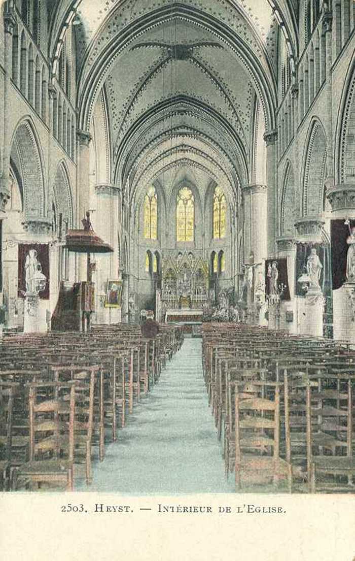 Heyst - Intérieur de l'église