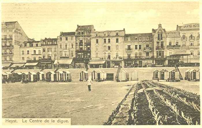 Heyst - Le centre de la Digue