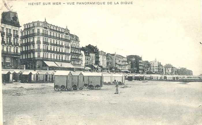 Heyst sur Mer - Vue Panoramique de la Digue