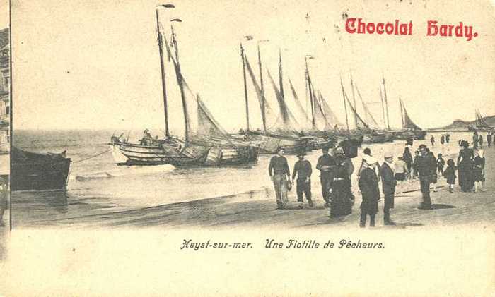 Heyst-sur-Mer - Une Flotille de Pêcheurs