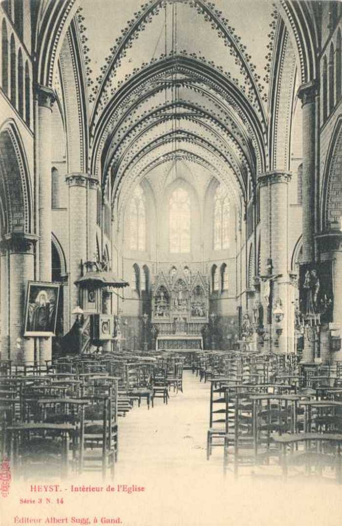 Heyst - Intérieur de l'église