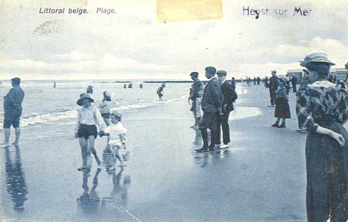 Heyst sur Mer - Littoral Belge - Plage