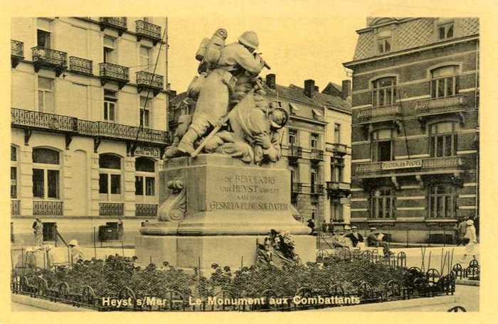 Heyst s/Mer - Le Monument aux Combattants