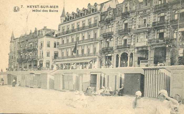 Heyst sur Mer - Hôtel des Bains