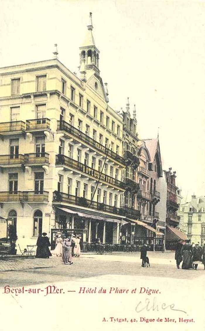 Heyst-su-Mer - Hôtel du Phare et Digue