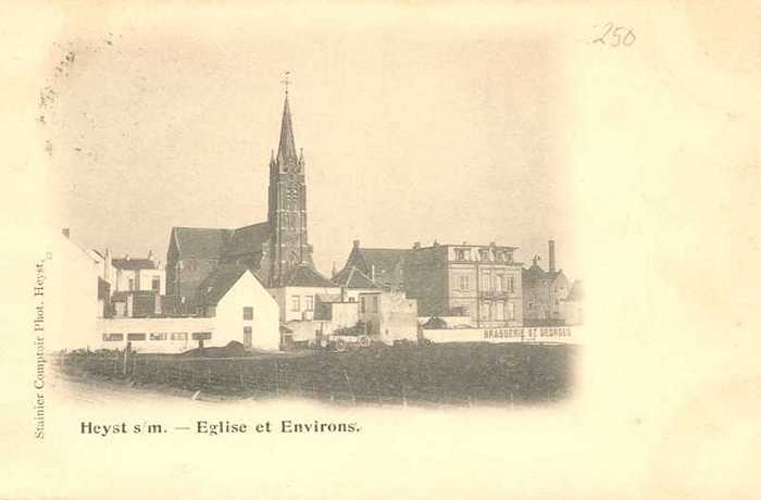 Heyst s/m - église et environs