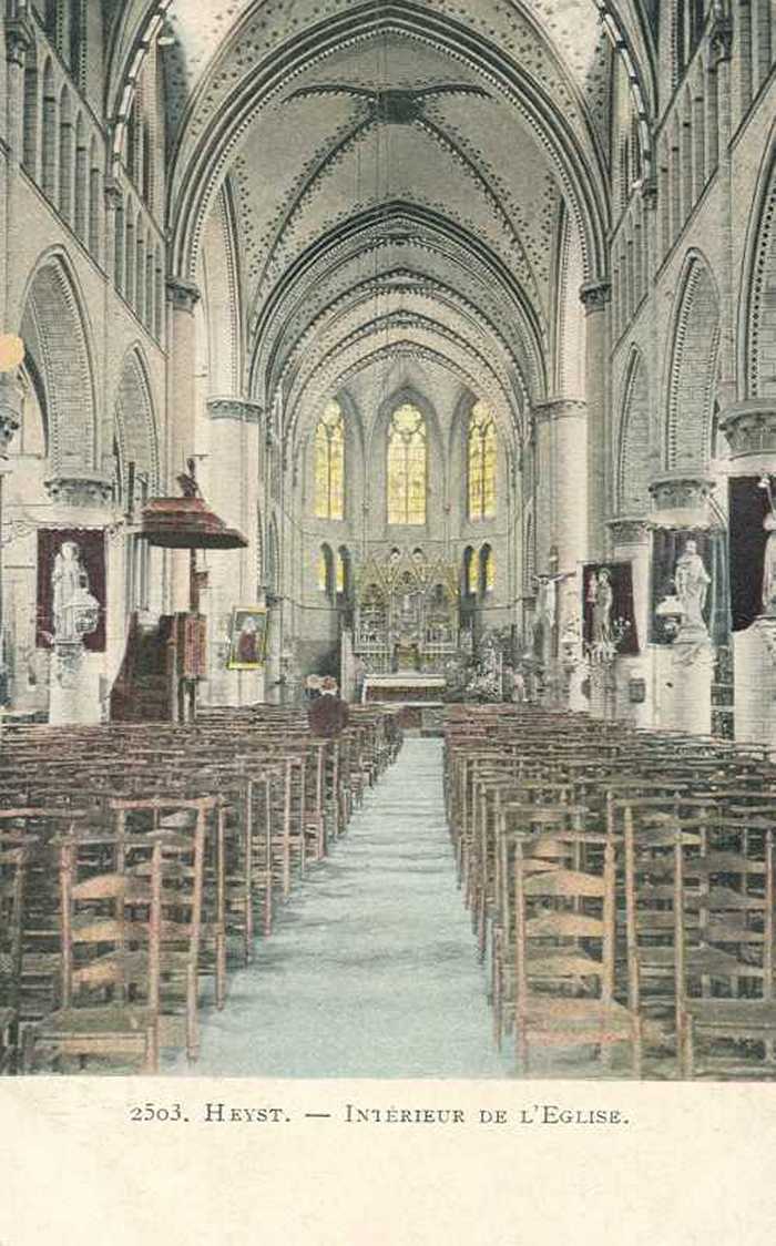 Heyst - Interieur de L'église