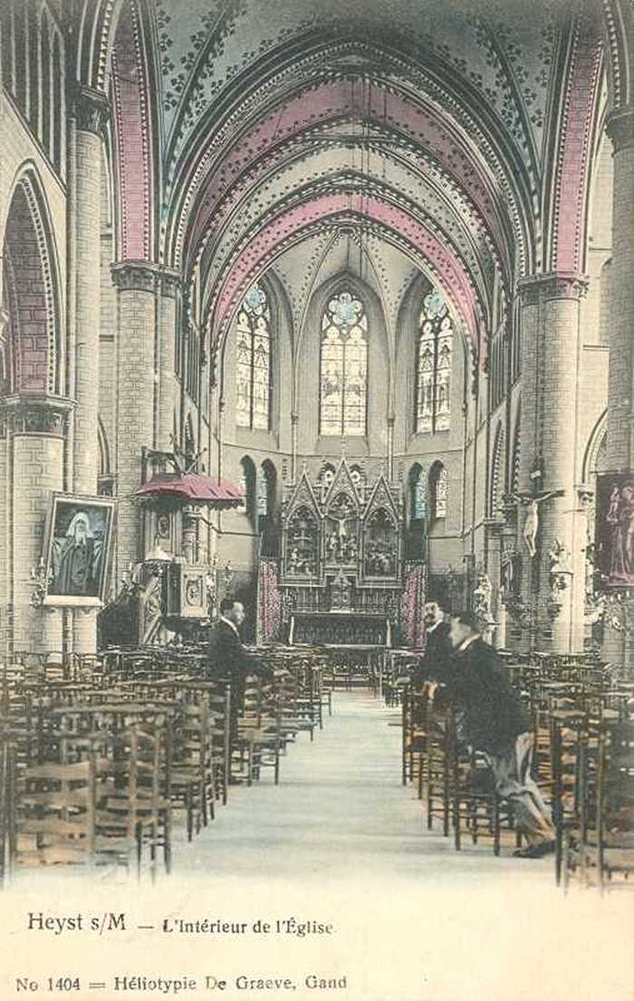 Heyst s/M - L'intérieur de l'église