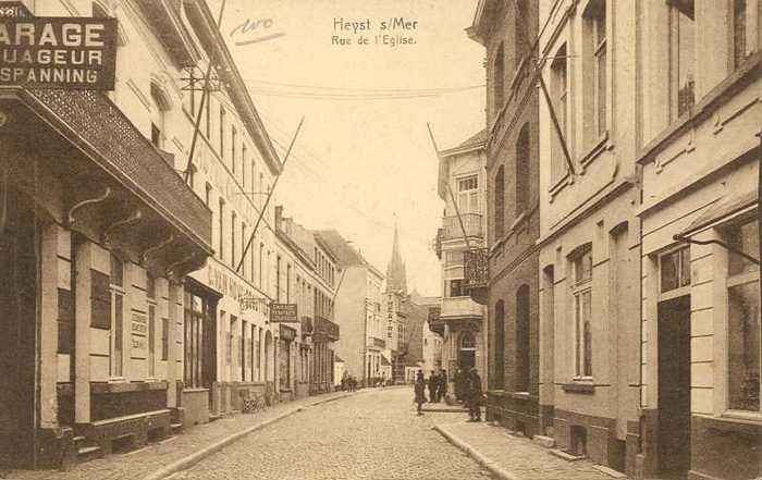 Heyst s/Mer - Rue de l'église