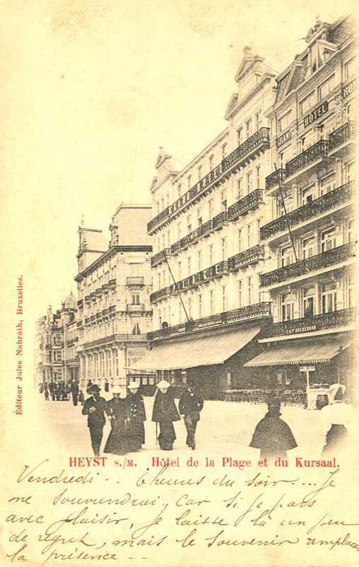 Heyst s/M - Hôtel de la Plage et du Kursaal