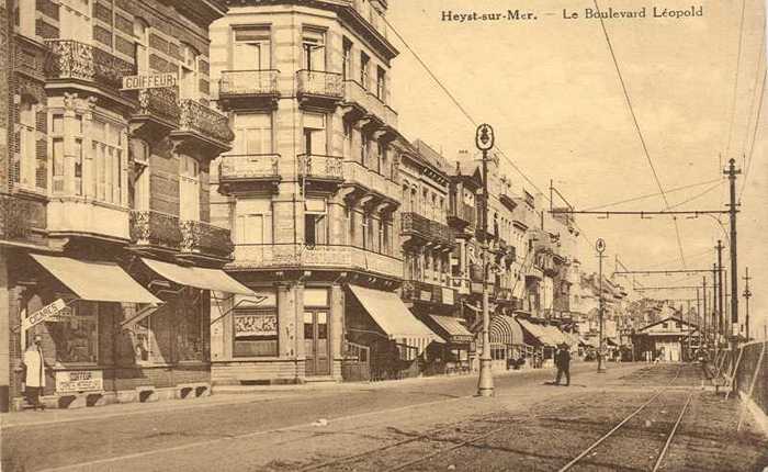 Heyst-sur-Mer - Le Boulevard Léopold