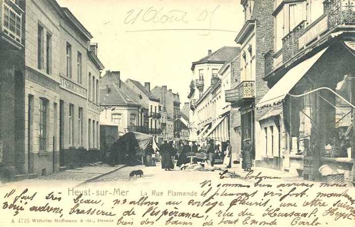 Heyst-sur-Mer - La Rue Flamande