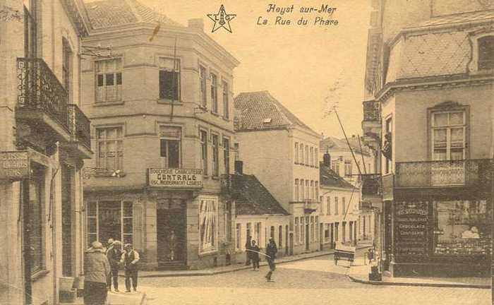 Heyst-sur-Mer - La Rue du Phare