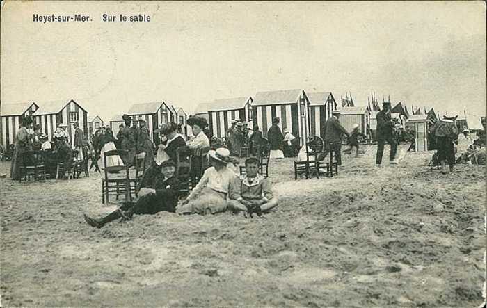 Heyst-sur-Mer - Sur le sable