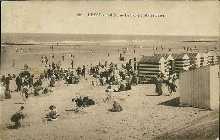 Heyst-sur-Mer - Le Sable é  Marée basse