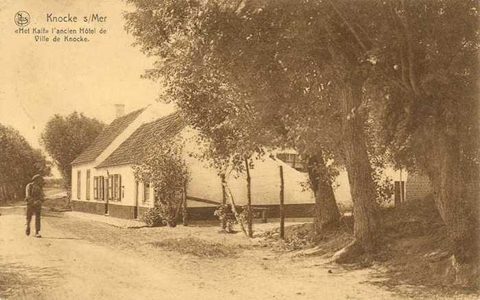 Knocke s/Mer - 'Het Kalf' - l'ancien Hôtel de Ville de Knocke