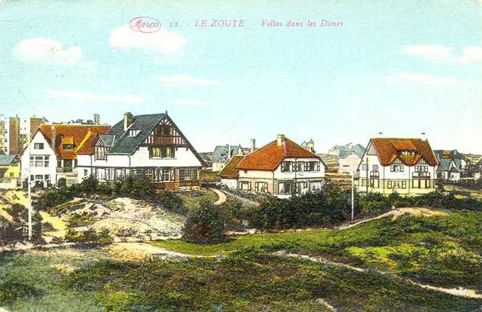 Le Zoute - Villas dans les Dunes