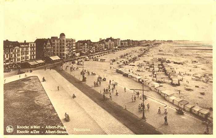 Knocke a/Zee - Albert-Strand - Panorama