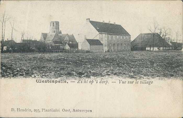 Westcappelle - Zicht op 't dorp