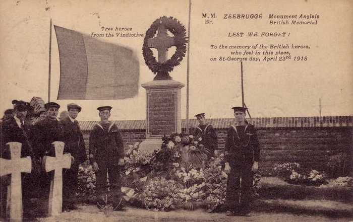 Zeebrugge - Monument Anglais - British Memorial