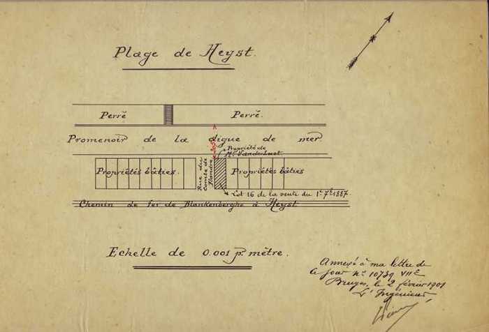 Annexé à ma lettre de ce jour, n° 10739 (Liggingsplan zonder bouwaanvraag)