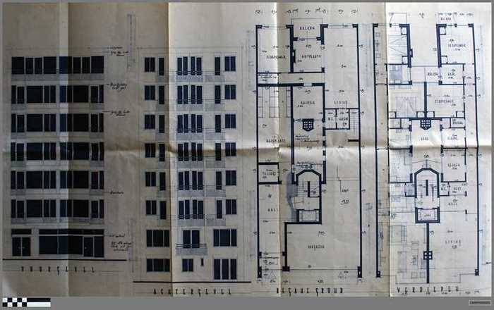 Bouwplan: Flatgebouw 'l'Auteuil'