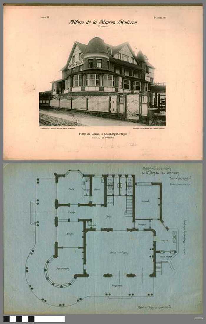 Album de la Maison Moderne - Hôtel du Châlet à Duinbergen-Heyst