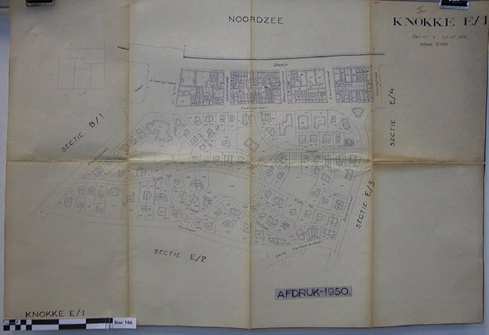 Knokke E/1 van nr. 1 tot nr. 324